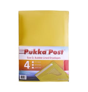 Pukka Post 100 Bubble Lined Envelopes - Size D