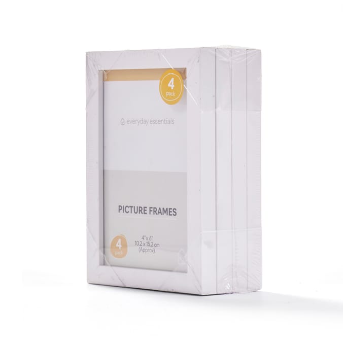 Everyday Essentials Picture Frames 4 Pack