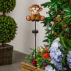 Firefly Solar Light Co Animated Eyes Solar Light Stake - Cow