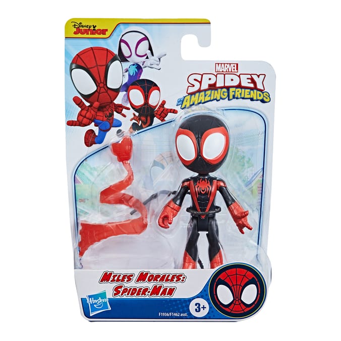 Marvel Spidey And His Amazing Friends 4" Figure - Miles Morales: Spider-Man
