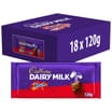 Cadbury Dairy Milk Daim Chocolate Bar 120g x18