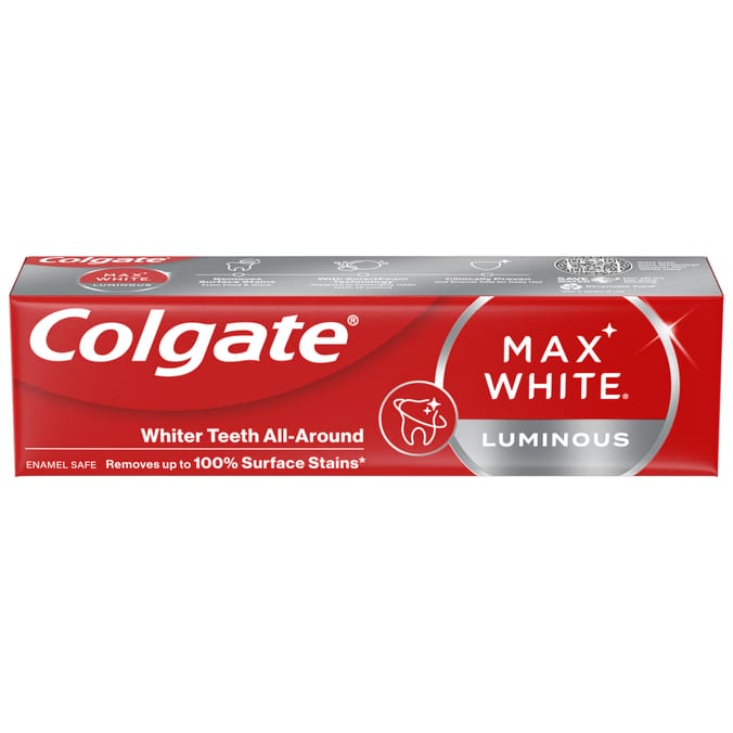 Colgate Max White Luminous Teeth Whitening Toothpaste 75ml
