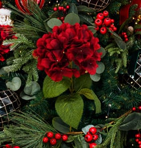Festive Feeling Hydrangea Single Pick