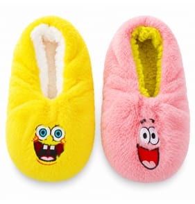 Spongebob Squarepants Adults Footsie Slippers