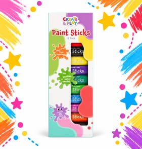Create & Play Paint Sticks 12PK 