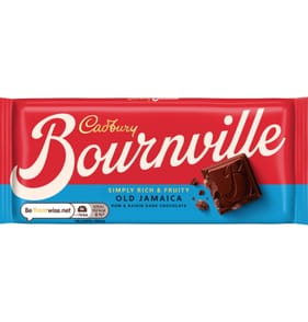 Cadbury Bournville Old Jamaican Chocolate Bar 100g