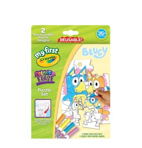 Crayola My First Colour & Erase Set - Bluey