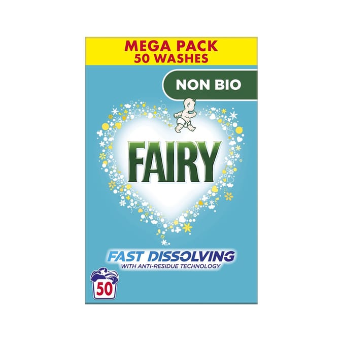 Fairy Non Bio Washing Powder 3.9kg 50 Washes