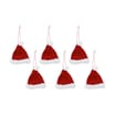 Festive Feeling Santa Hat Decoration 3 Pack x2