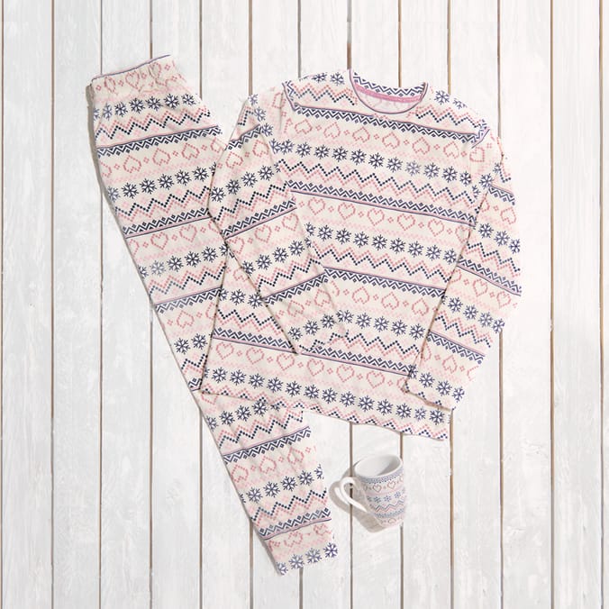 The Winter Warmer Collection Ladies Gift Box Pyjama Set With Mug