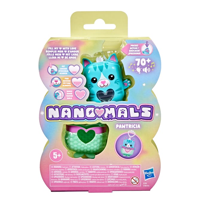 Nano-mals Electronic Interactive Fidget Pet
