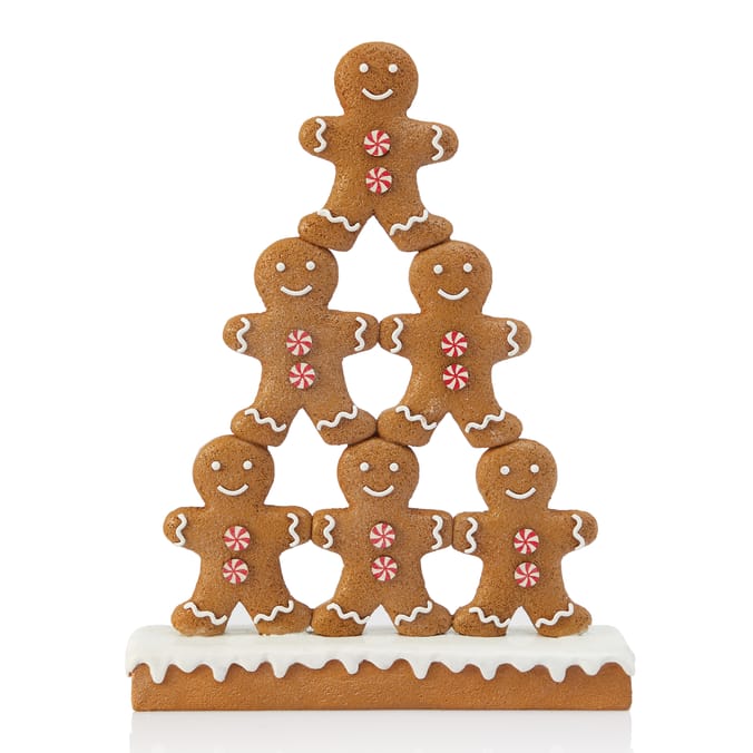 Winter Charm Gingerbread Stack Ornament