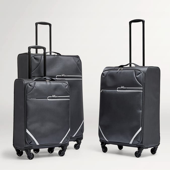 Salisburys Light Luggage Ultra Lightweight Suitcase - Dark Grey