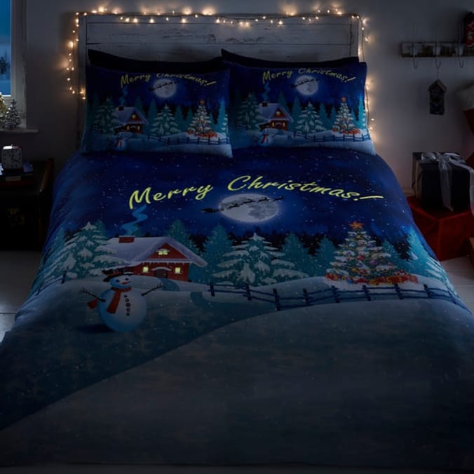 Home Collections Glow in the Dark Single Bedding Set