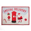 Festive Feeling Washable Printed Door Mat - Special Delivery