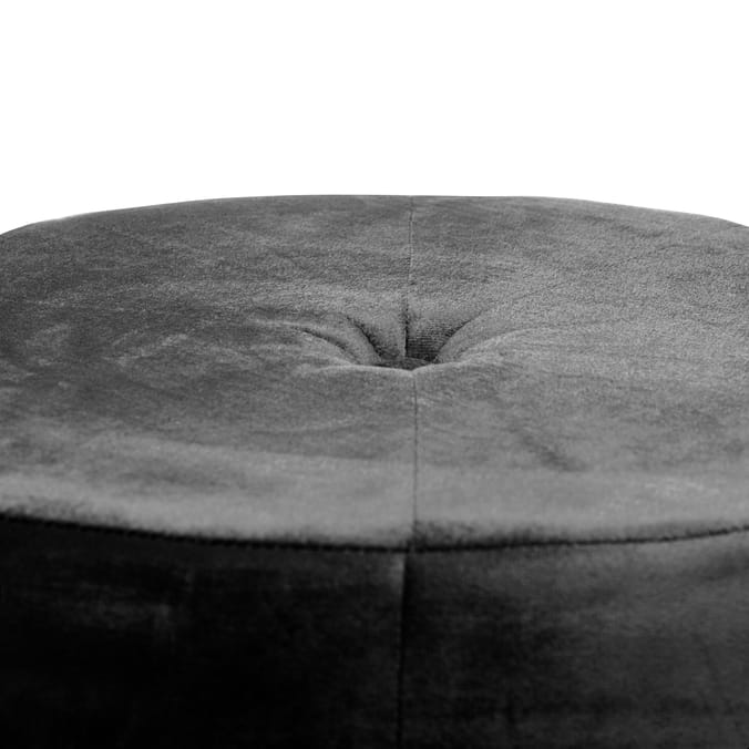 Home Collections Round Velvet Footstool