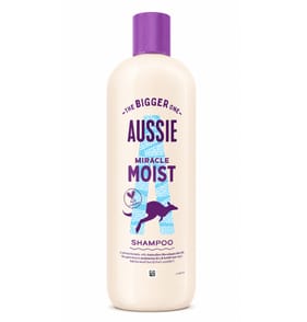 Aussie Miracle Moist With Australian Macadamia Nut Oil Shampoo 600ml