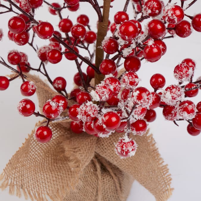 Festive Feeling Red Berry Table Tree