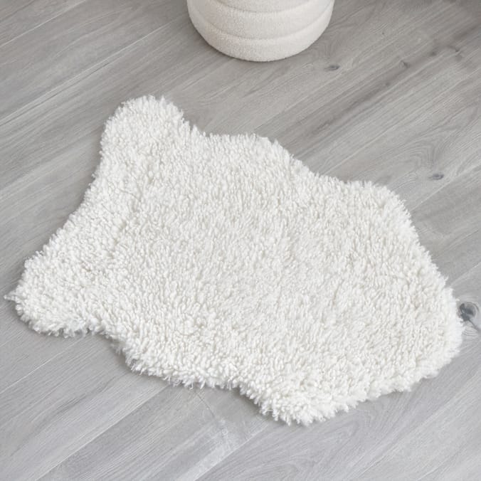 Home Collections Curly Haired Faux Fur Rug