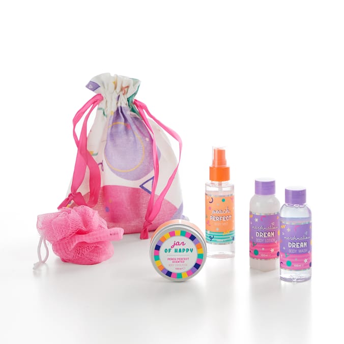 Brights Cotton Bag Bath Set
