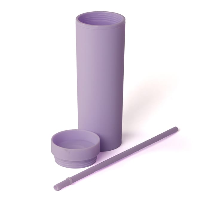Hydrate Double Wall Bottle With Straw 480ml