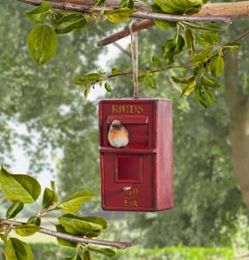 Wild Garden Mailbox Bird House - Royal Mail