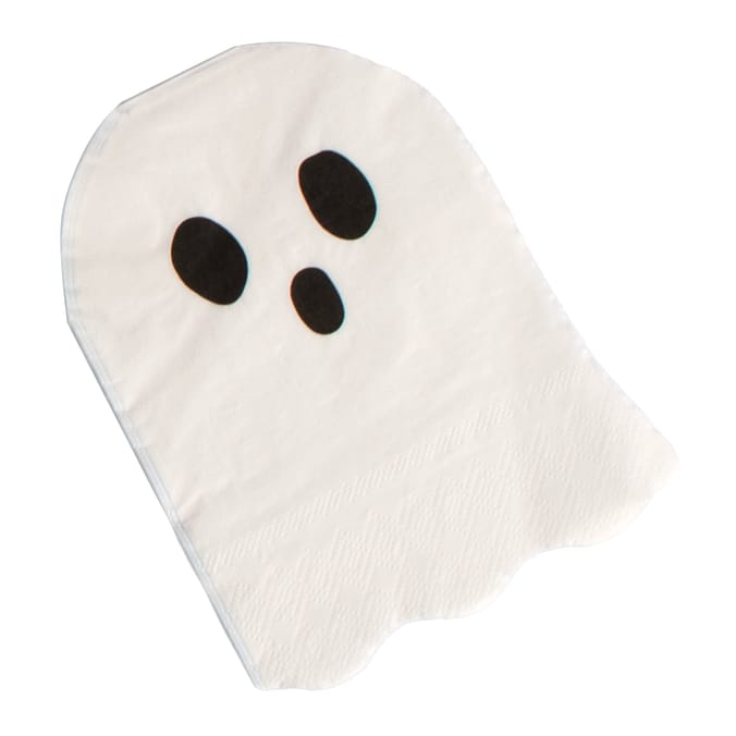 Spooks & Spells Ghost Napkins 15 Pack