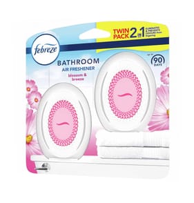 Febreze Bathroom Air Freshener Twin Pack - Blossom & Breeze