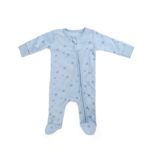 fleece baby sleepsuit