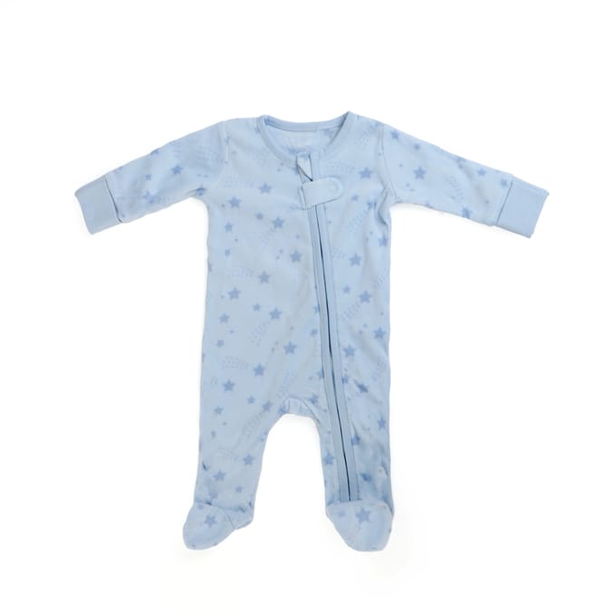 Fleece baby sleepsuit top