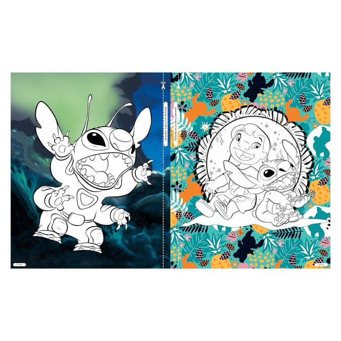 Disney Stitch Epic Colouring