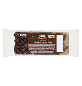 Flapjax Chocolate Flavour Chips Flapjack 120g 30x