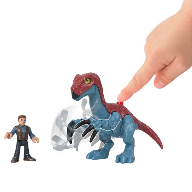 Imaginext Jurassic World Dominion - Owen & Therizinosaurus