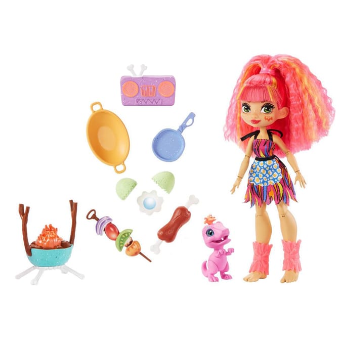Cave Club Wild About BBQ Playset With Emberley
