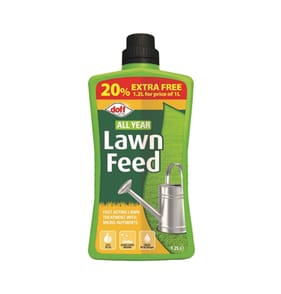 Doff All Year Lawn Feed 1.2l - Bumper Value