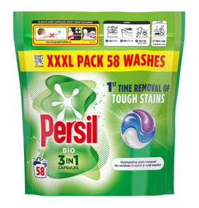 Persil 3 in 1 Washing Capsules Bio 58 washes