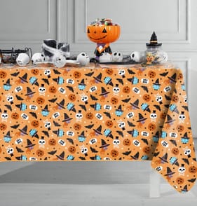 Hallow Scream Wipe Clean Table Cover - Witch