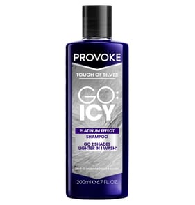 Provoke Touch of Silver Go:Icy Platinum Effect Shampoo 200ml