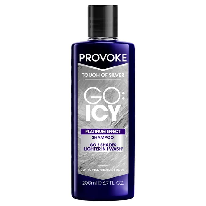 Provoke Touch of Silver Go:Icy Platinum Effect Shampoo 200ml