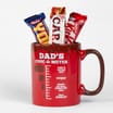 Giant Chocolate Filled Mug Set - Dad's Choc-O-Meter