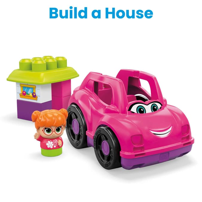 Mega bloks car pink sales