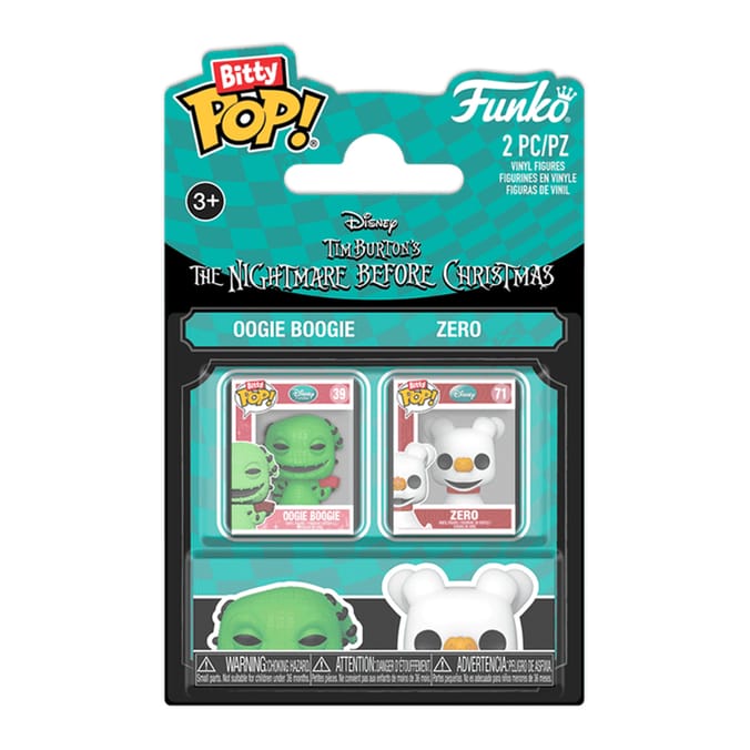 Funko Bitty Pop! The Nightmare Before Christmas 2 Pack - Oogie & Zero