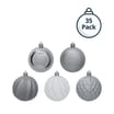 Festive Feeling 7cm Baubles 35 Pack