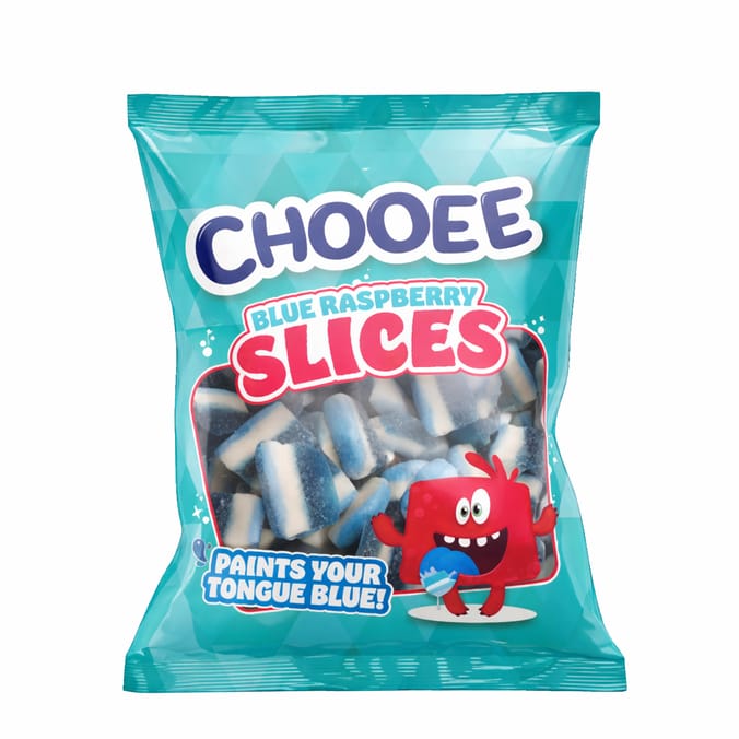Chooee Blue Raspberry Slices 165g
