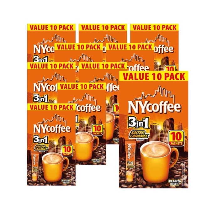 NYCoffee 3in1 Salted Caramel Flavour 10 Sachets 140g