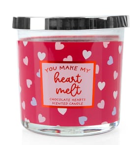 Your Make My Heart Melt Scented Candle 350g - Chocolate Hearts