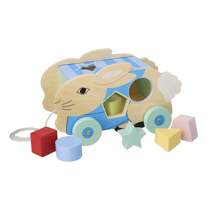 Peter Rabbit Pull Along Shape Sorter