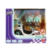 Mille Bornes Challenge Vehicle & Figure Playset - Quinn & Charlie