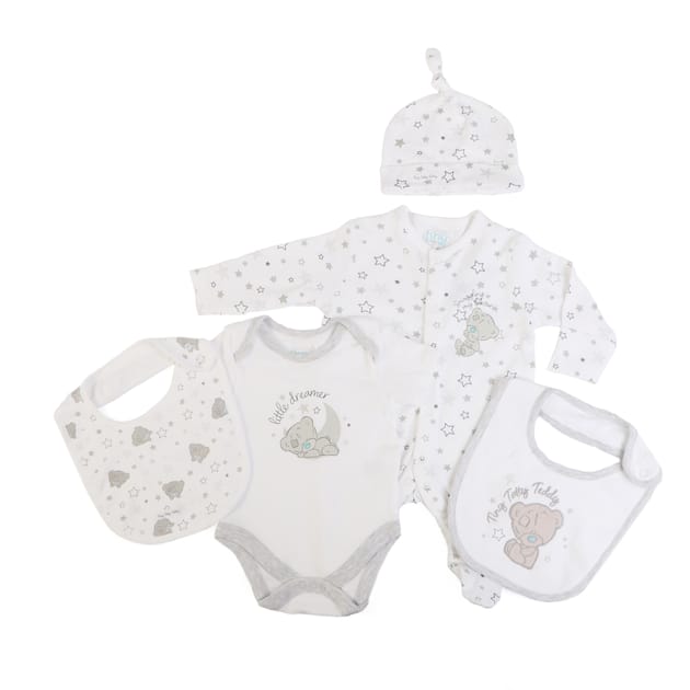 Tiny Tatty Teddy 5 Pieces Baby Set Home Bargains