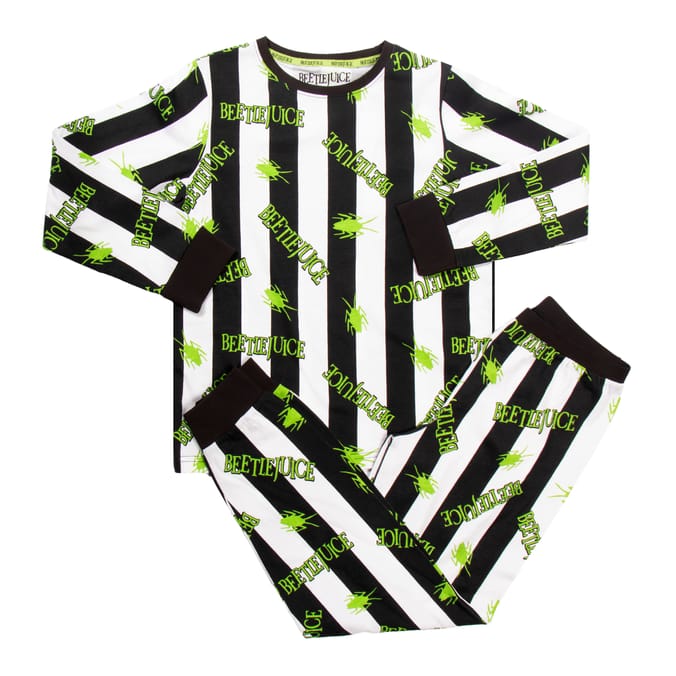 Beetlejuice Mens Pyjamas Home Bargains
